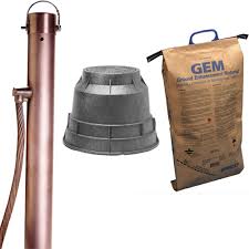 Chemical Grounding Rod Set