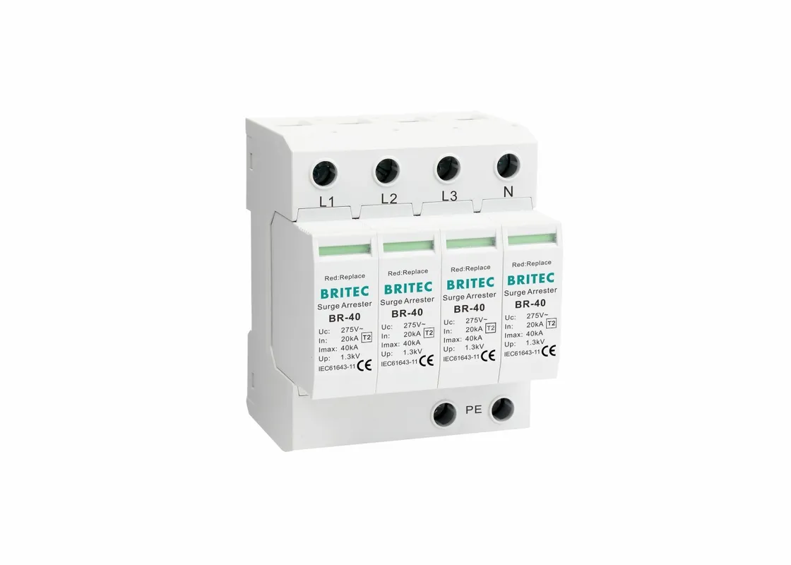 SPD Type 2 (Class II) 40 kA 4P